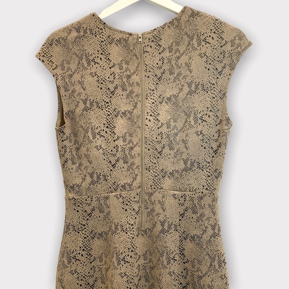LEVEL 99 | Snake Print Micro Suede Dress Size S - Picture 9 of 14